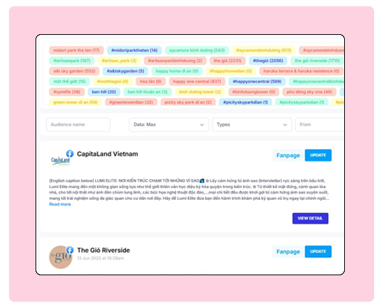 Discover topics